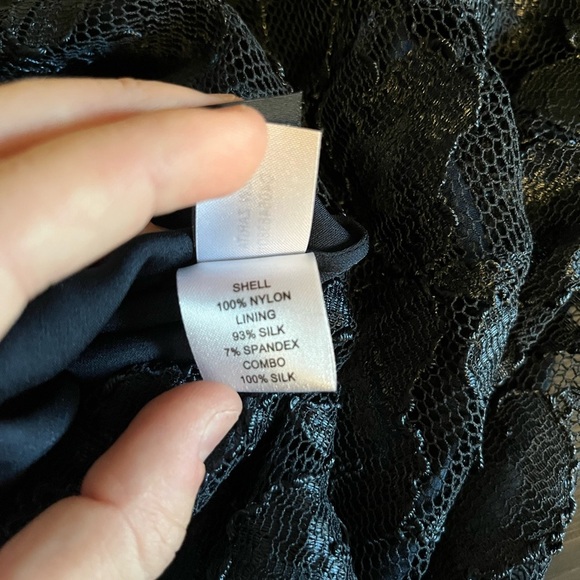 Diane Von Furstenberg Silk Blend Lace Dress - Picture 9 of 9